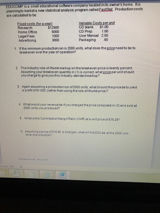 6 FIVE AND SIX I DO NOT need 1-4. Thank you this