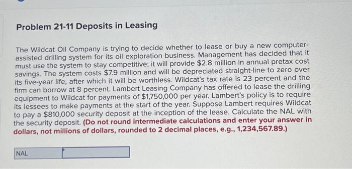 i need help please!! asapi need the NAL The Wildcat Oil Company