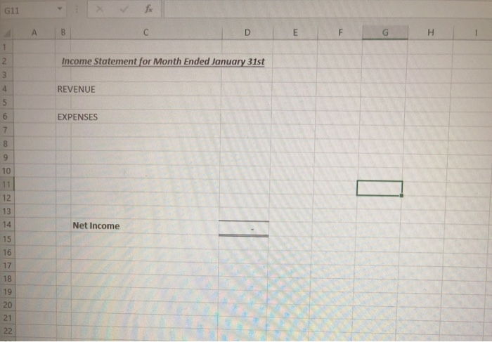2) Post journal entries to accounts 3) Prepare an Unadjusted Trial Balance
