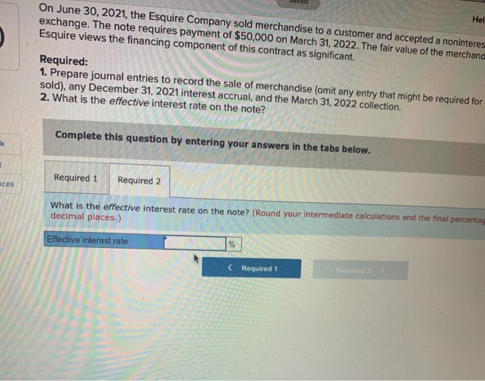 as significant Required: 1. Prepare journal entries to record the sale of