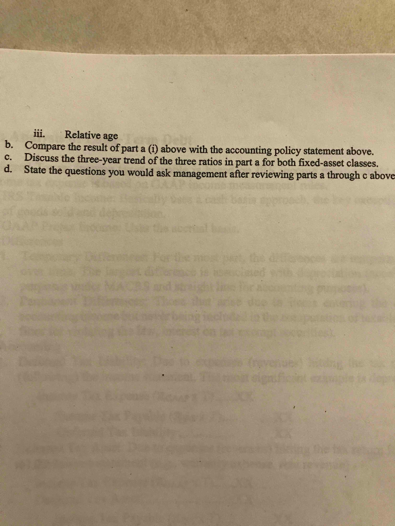 expense. 20x5 20x6 20x7 20x8 20x9 401 $364 $312 $405 $472 Net
