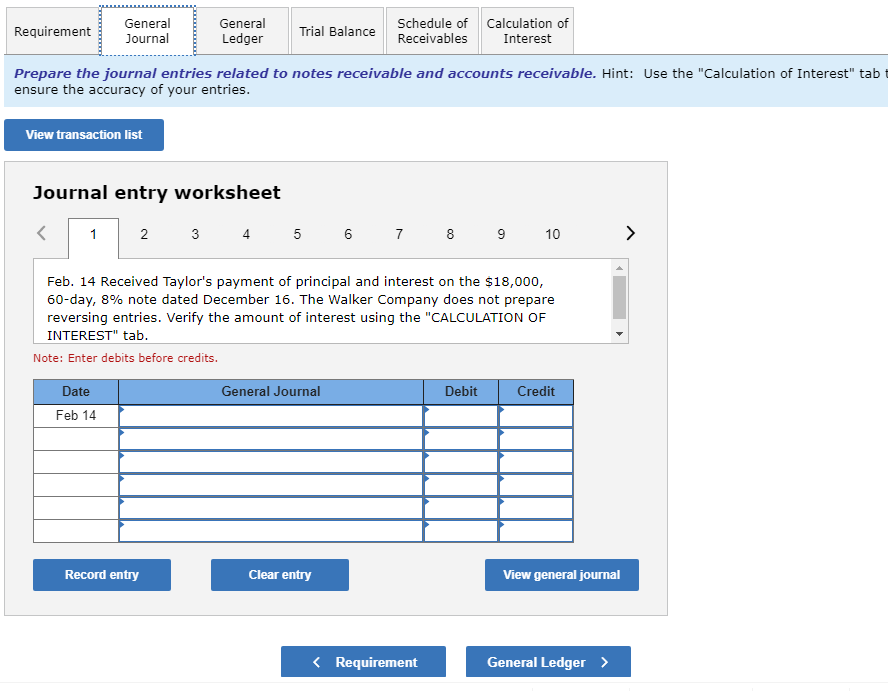 principal and interest on the $18,000, 60-day, 8% note dated December 16.