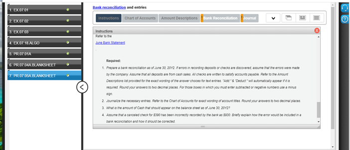 a night depository, after banking hours. The data required to reconcile the