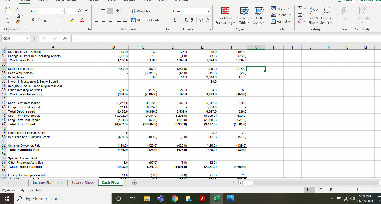 5 Campbell Soup Company (NYSE:CPB) > Financials > Income Statement 7 in