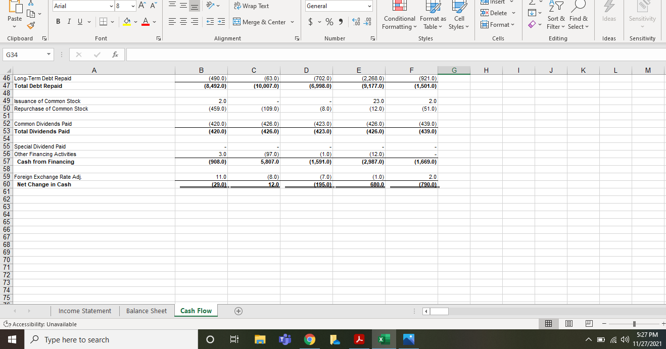 Type: Currency: Units: Standard Annual Reported Currency S&P Capital IQ (Defau Restatement: