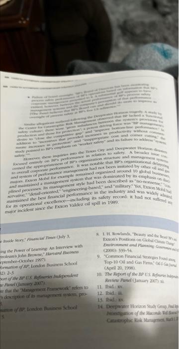 in the petroleum industry. lit in also created the challenge of how