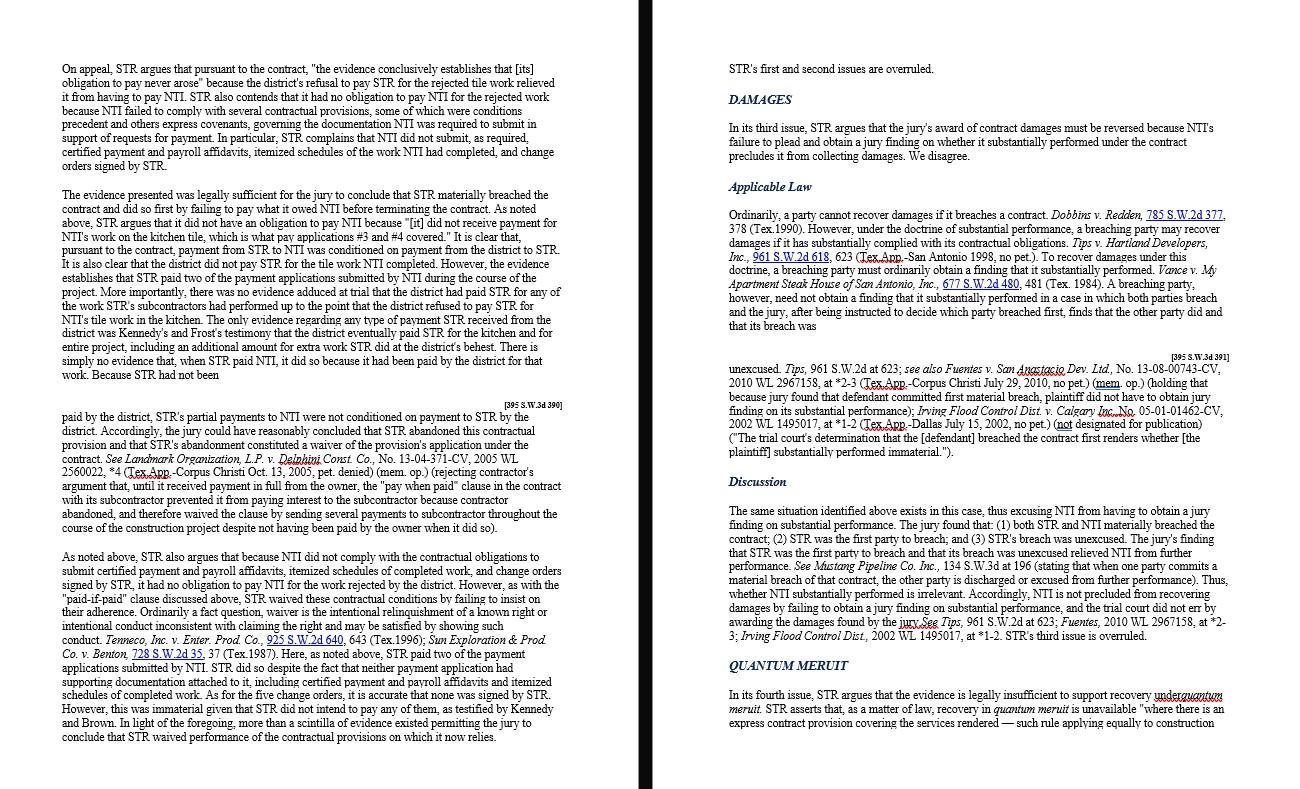 pursuant to the contract, "the evidence conclusively establishes that [its] obligation to