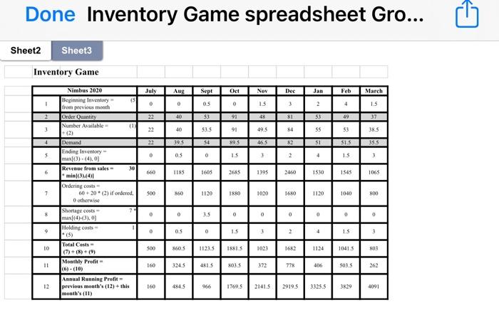 you need to decide on how many broomsticks to order, you want