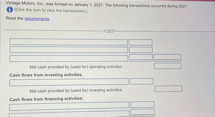 this inventory was $80,000 ( $40,000 per car). Before year-end, the company