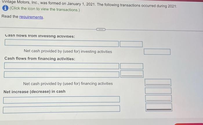 paid off $24,000 of this debt. The company uses the first-in, first-out