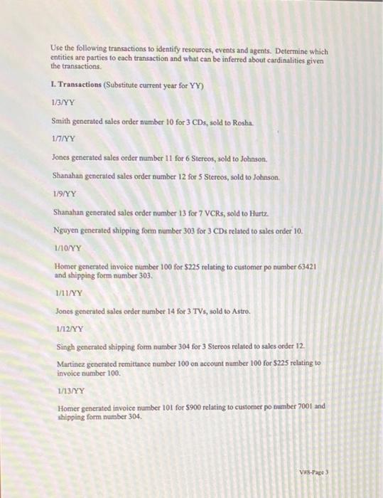 exercise is intended to help you know how a database is formed