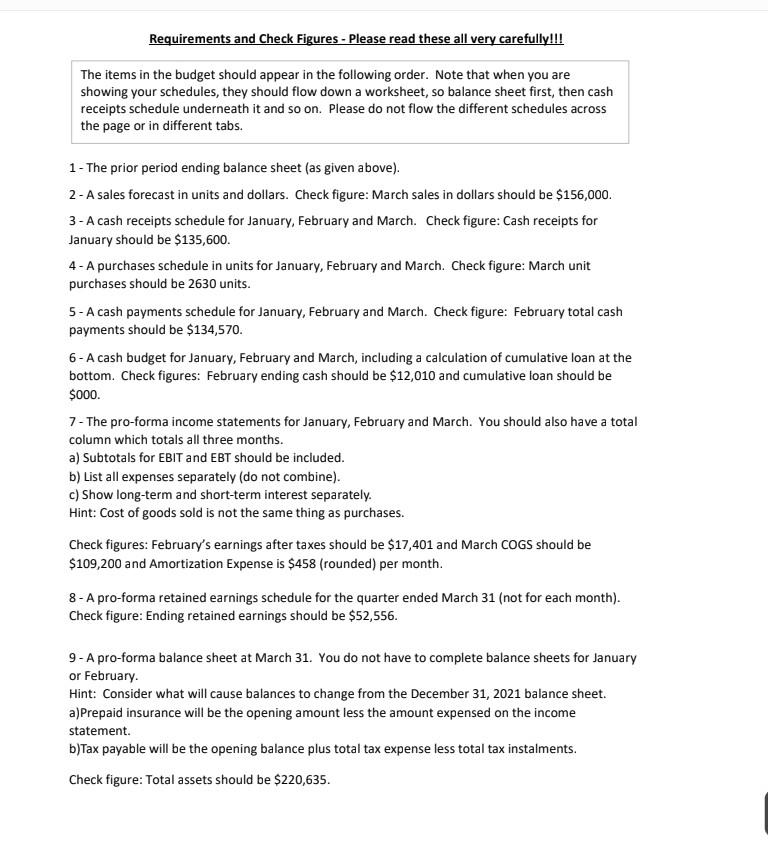 drones and re-sells them. You started your business five years ago. The