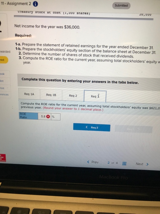 you actually know it. E11-16 Preparing a Statement of Retained Earnings and