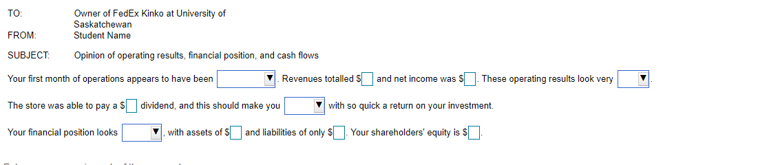 July 2014 with this data: The owner of the FedEx Kinko's now