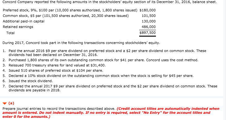 Please only use the accounts given as written, and fill ALL of
