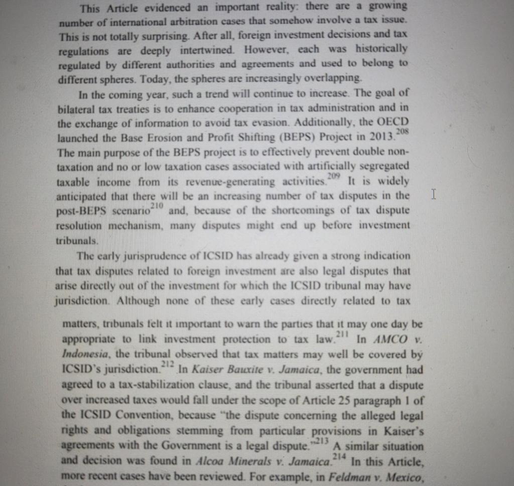 Read the passage below and identify the authors argument. This Article evidenced