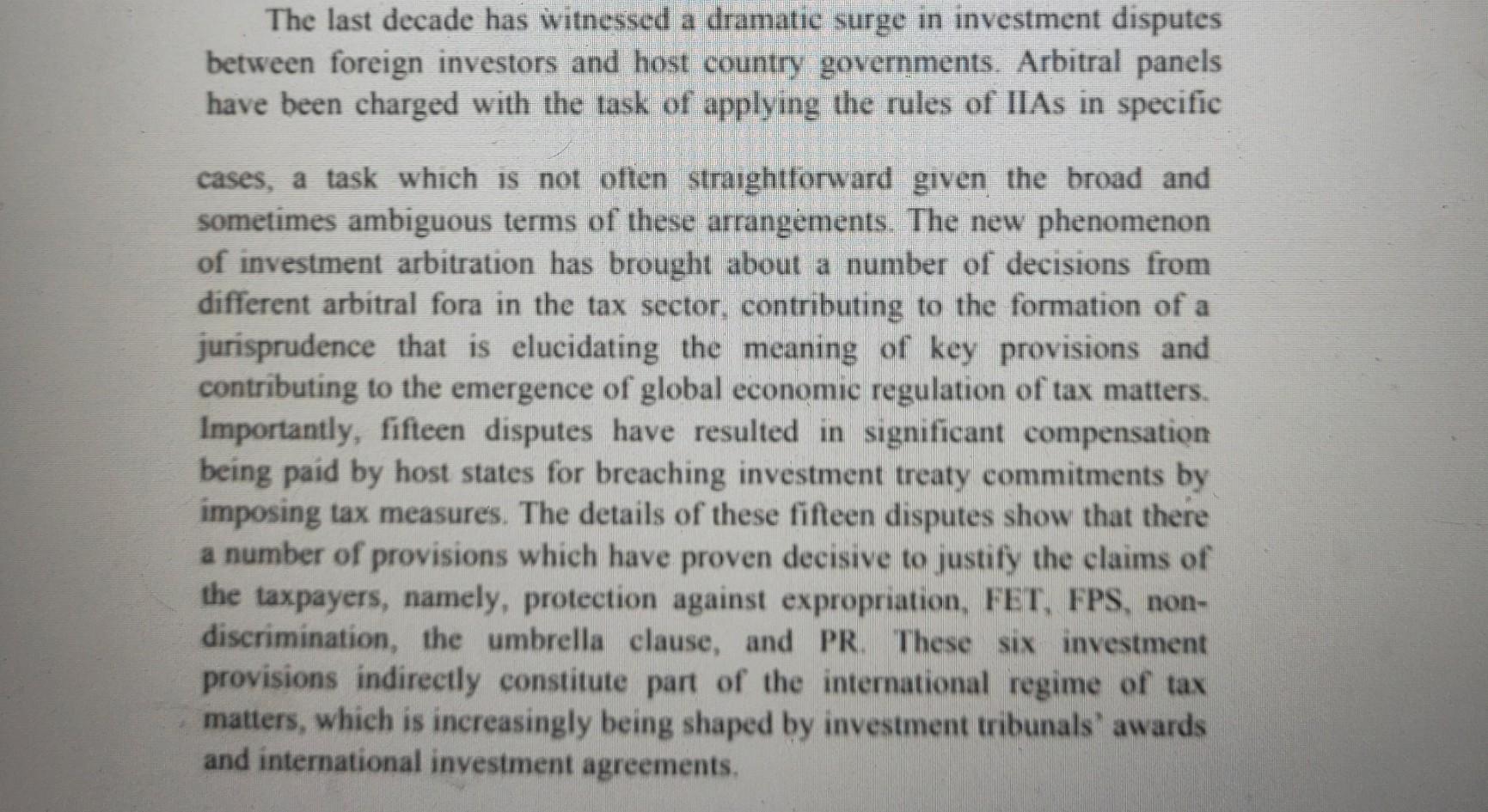 that somehow involve a tax issue. This is not totally surprising. After