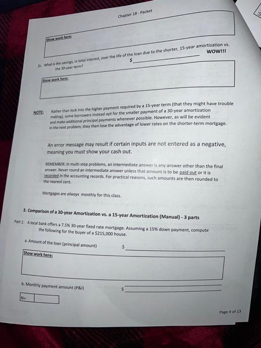 enter your answers to submit. 2) Read the WORD document first. There