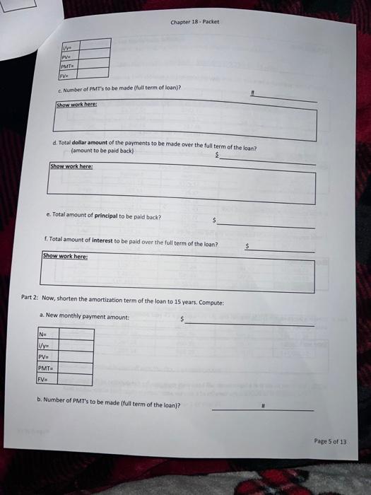 are examples in your textbook and the WORD document to help you