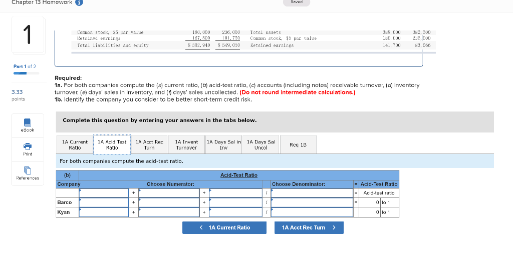 urco Kyar Fari points Data from the current year end balance sheets