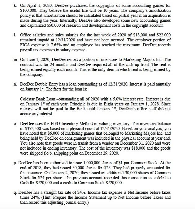 Read the below information and follow steps #2 through #9 2. On