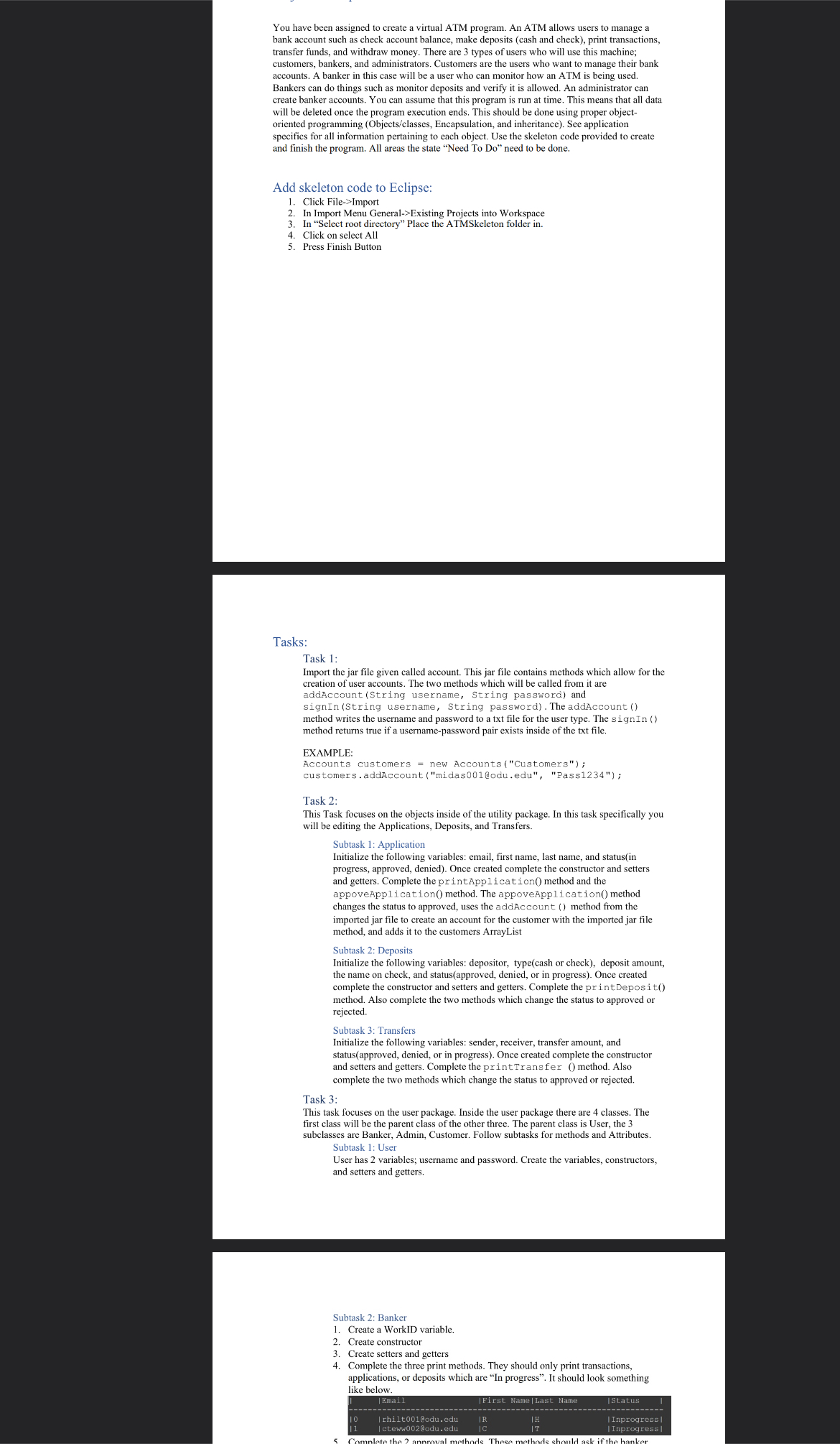  Continued Instructions: 5. Complete the 2 approval methods. These methods should