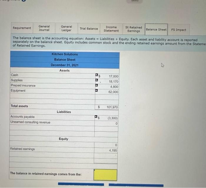 James Drake forms a consulting business, named Kitchen Solutions, Kitchen Solutions receives