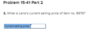 15-8) Problem 15-41 Cost-Plus Pricing vs. Target Costing (LO 15-1, 15-3, 15-5,