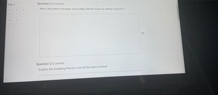 both 1st and 2nd only 1nd and 3rd Pace 1: Question 1