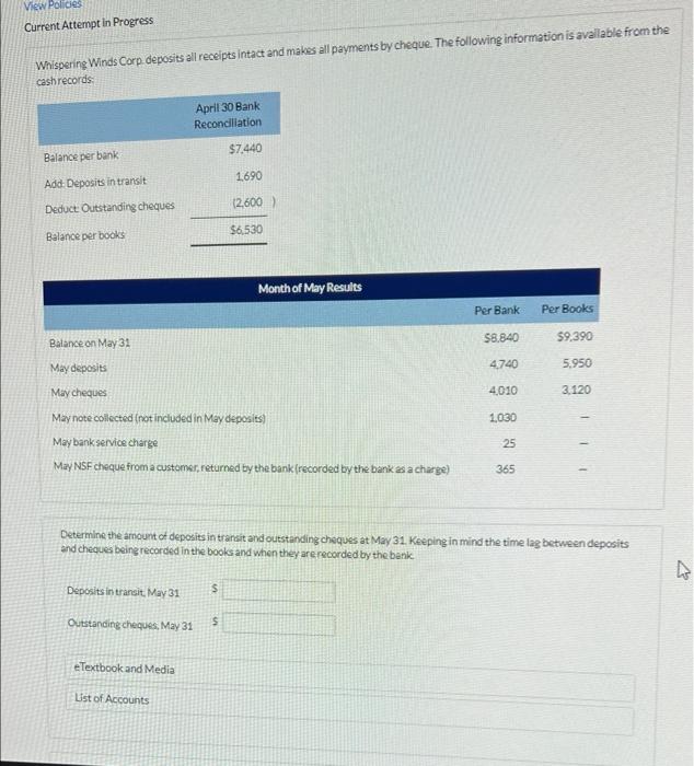 please answer all questions View Police Current Attempt In Progress Whispering Winds