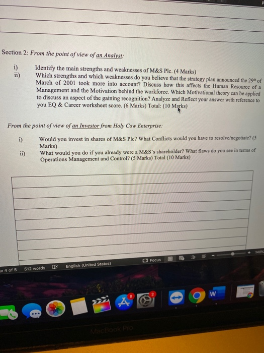 hampers and wine. The financial services comprise of operations of the groups