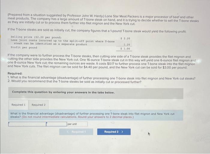  need help! will upvote:) (Prepared from a situation suggested by Professor