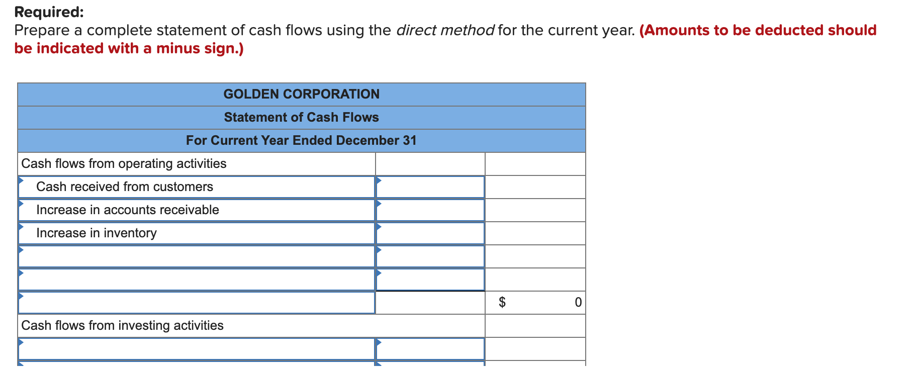 and (6) any change in Income Taxes Payable reflects the accrual and