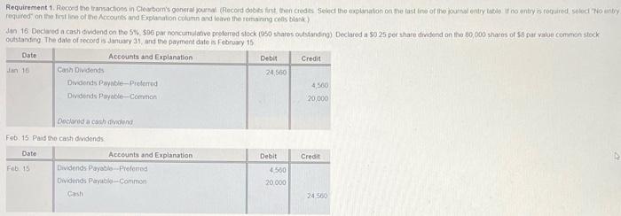 please solve the white blank spaces required on the first lise of