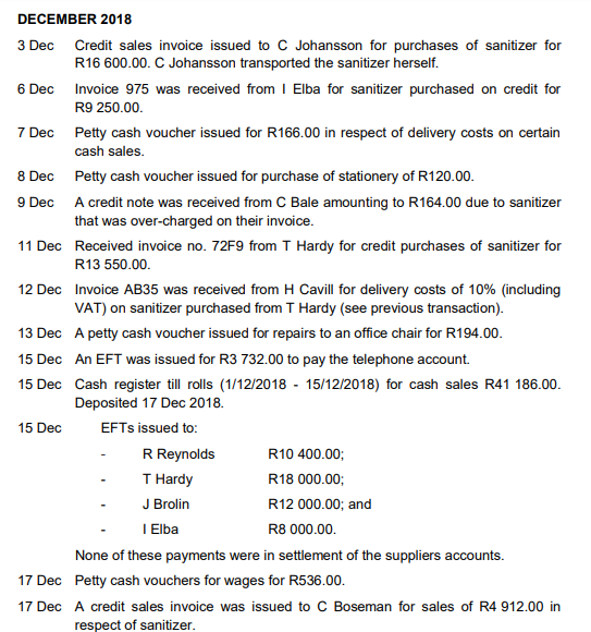 of the transaction. The entity uses the perpetual inventory system and maintains