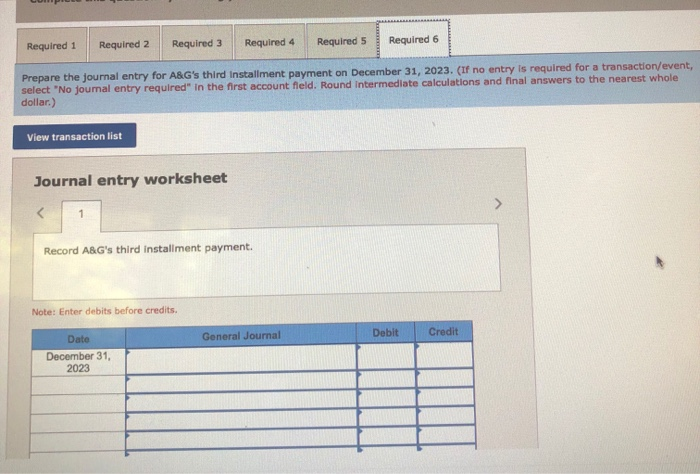 custom-built for A&G, so its cash price was unknown. By comparison with