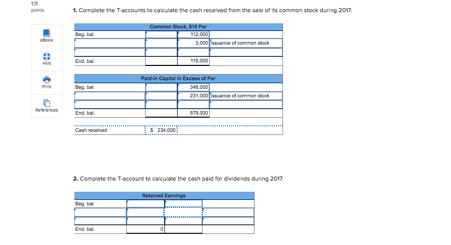 information is from Princeton Company's comparative balance sheets. 1.11 points At December