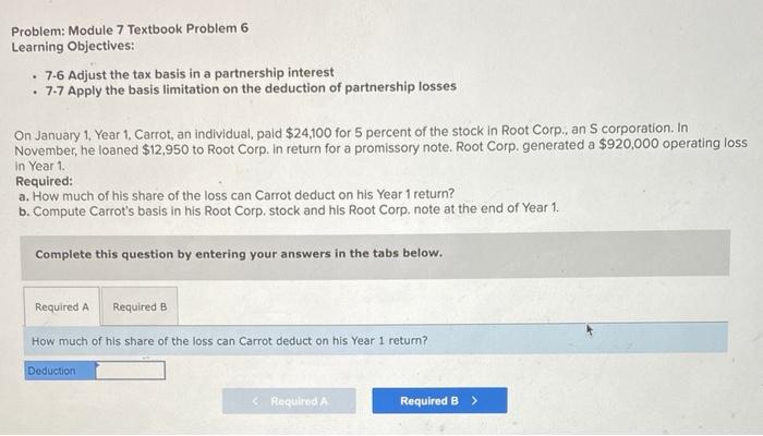 I keep getting $8,950, but it's wrong Problem: Module 7 Textbook Problem