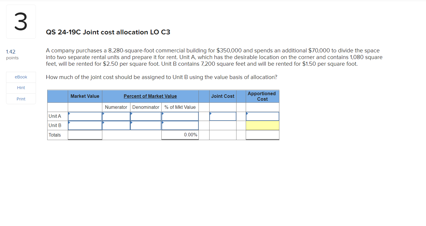 3 QS 24-19C Joint cost allocation LO C3 1.42 points A