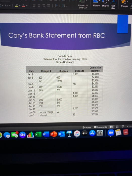 I got outstanding cheques and deposit but it does not match I