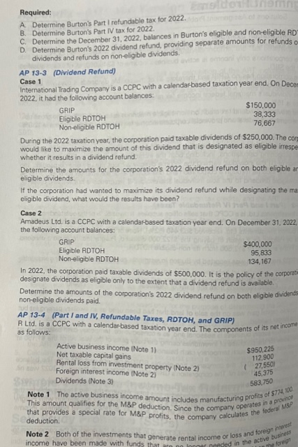 Assume the following with respect to an individual shareholder of a wholly