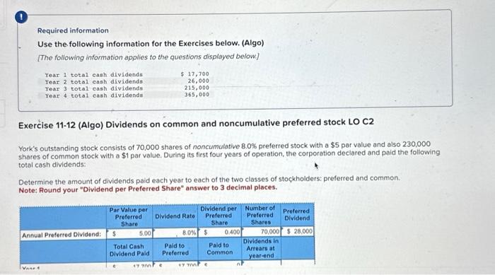 Please fill this out ! Required information Use the following information for