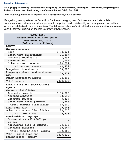 For the question A, I cannot understand why the value of investment