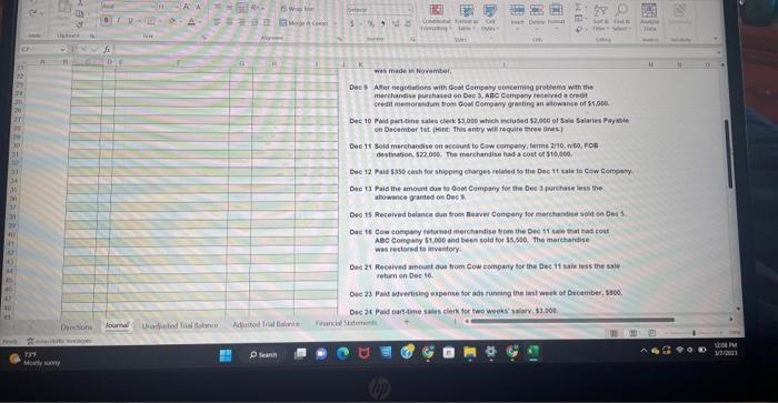 (i.e. Doe_Jane ACC 120 Midterm). Note: The Unadjusted Trial Balance and the
