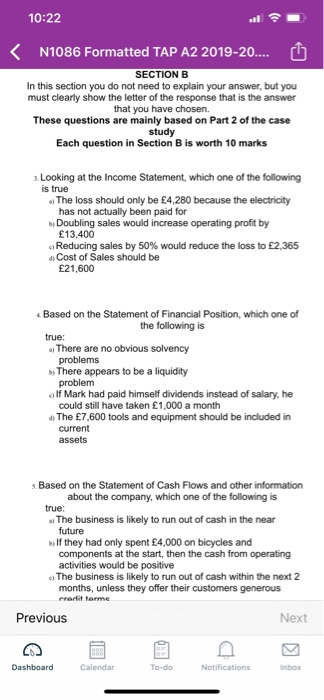 10:22 < N1086 Formatted TAP A2 2019-20.. SECTION B In this section
