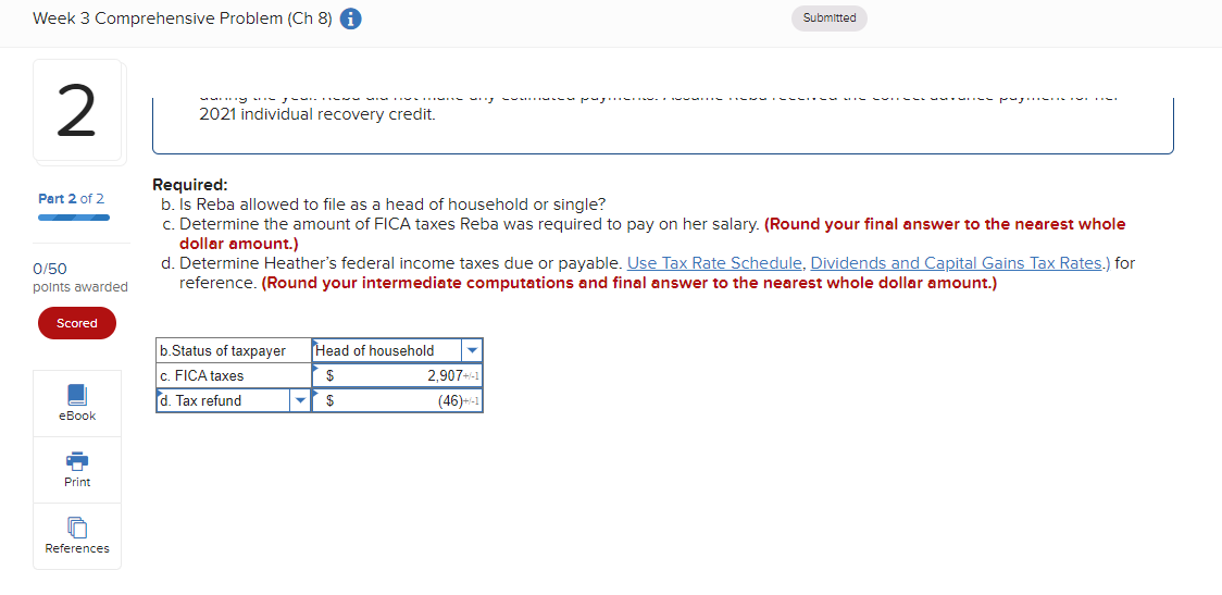 This year Reba received $50,000 of rental payments from tenants and she
