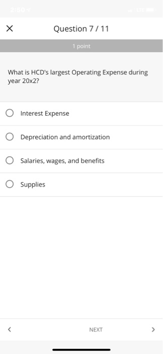 Accounts Receivable O Goodwill O Long-term Debt O Other Intangible Assets NEXT