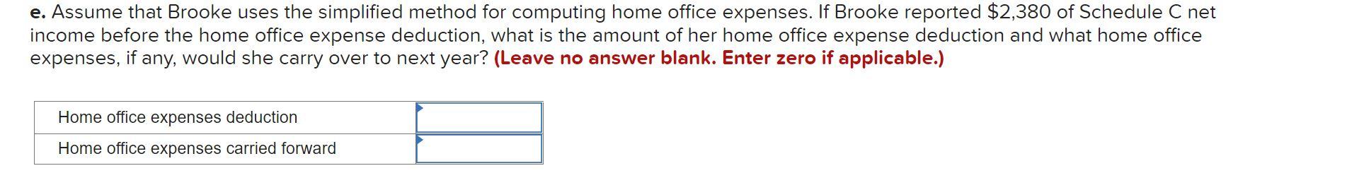 owns a sole proprietorship in which she works as a management consultant.