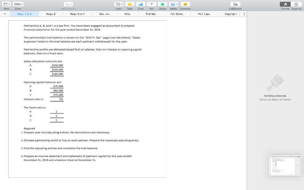 Need help with this one. T 125% e Format Organize View Insert