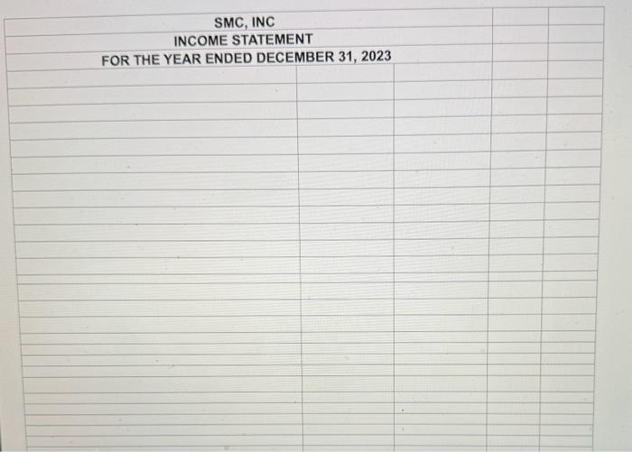 Interest for the year is payable on January 1, 2024. 3. Paid